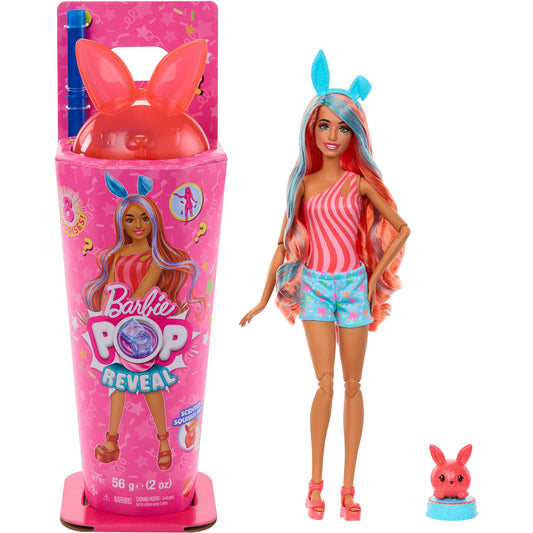 Barbie Pop! Reveal Barbie Shakes Serie - Kätzchen-Barbie, Puppe
