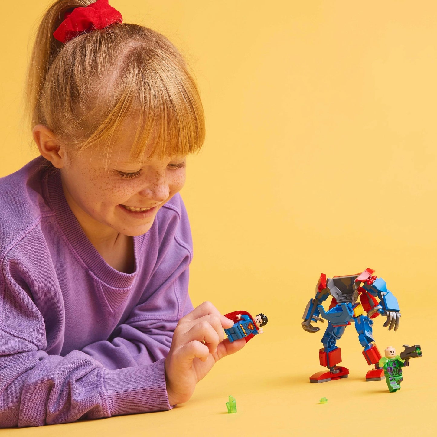 76302 DC Super Heroes Superman Mech vs. Lex Luthor, Konstruktionsspielzeug