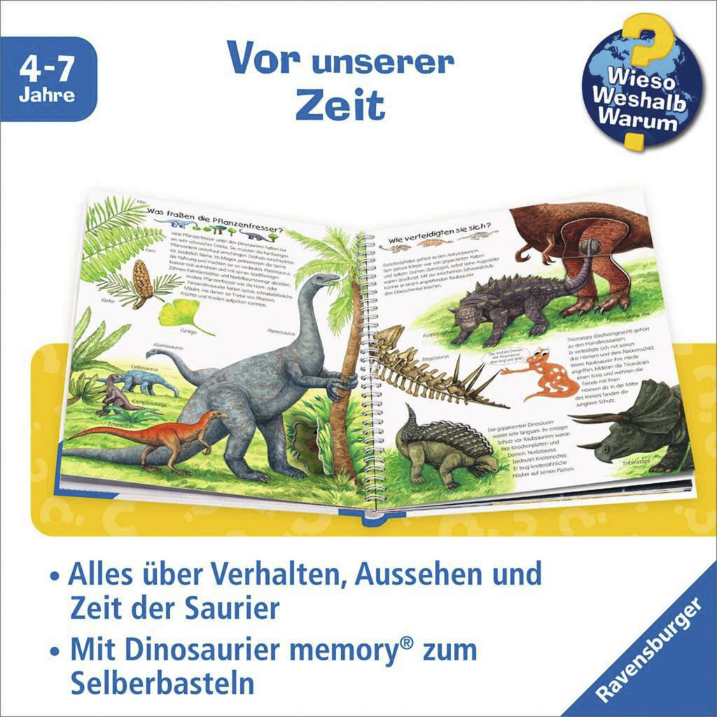 Wieso? Weshalb? Warum? Band 12 - Alles über Dinosaurier, Lernbuch
