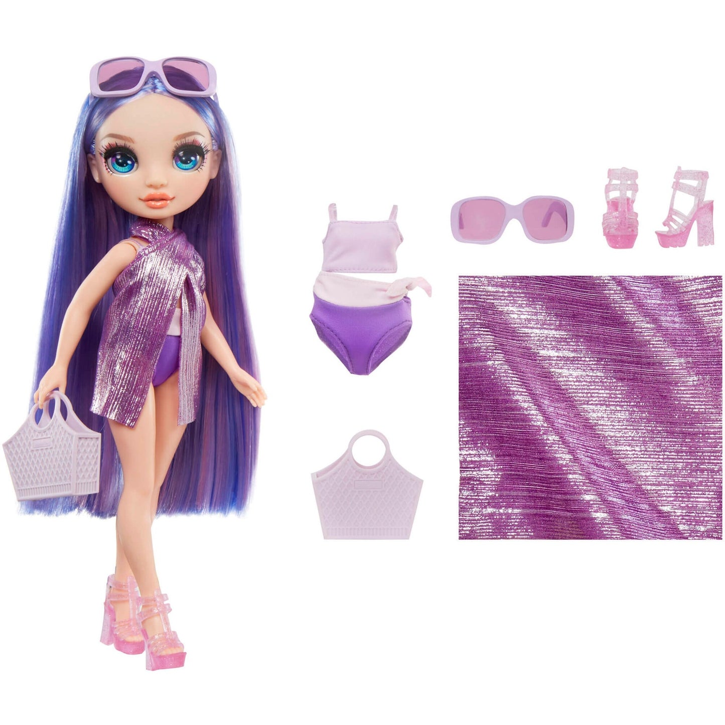 MGA Entertainment Rainbow High Swim & Style - Violet (Purple)