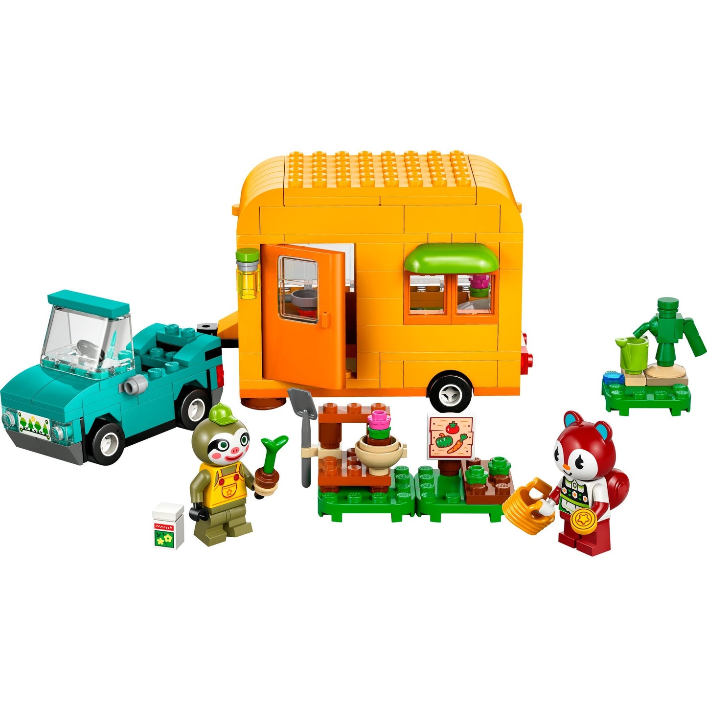 LEGO 77054 Animal Crossing Gerds Wohnwagen & Gärtnerei