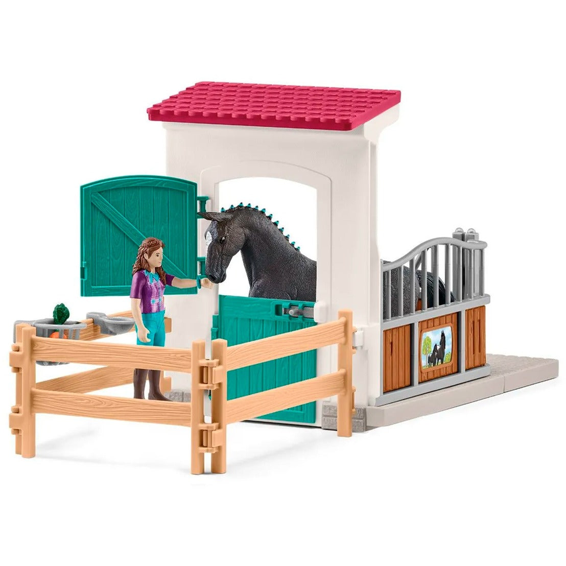 Schleich Horse Club Pferdebox mit Lisa & Storm