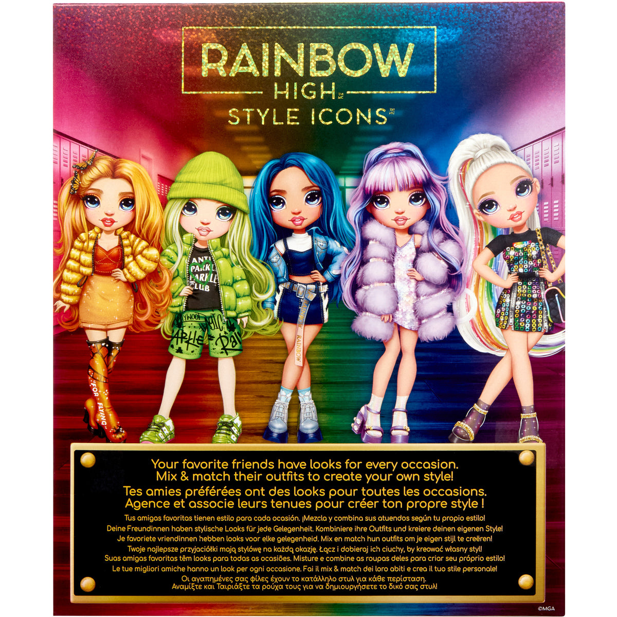 Rainbow High Style Icons - Skyler, Puppe