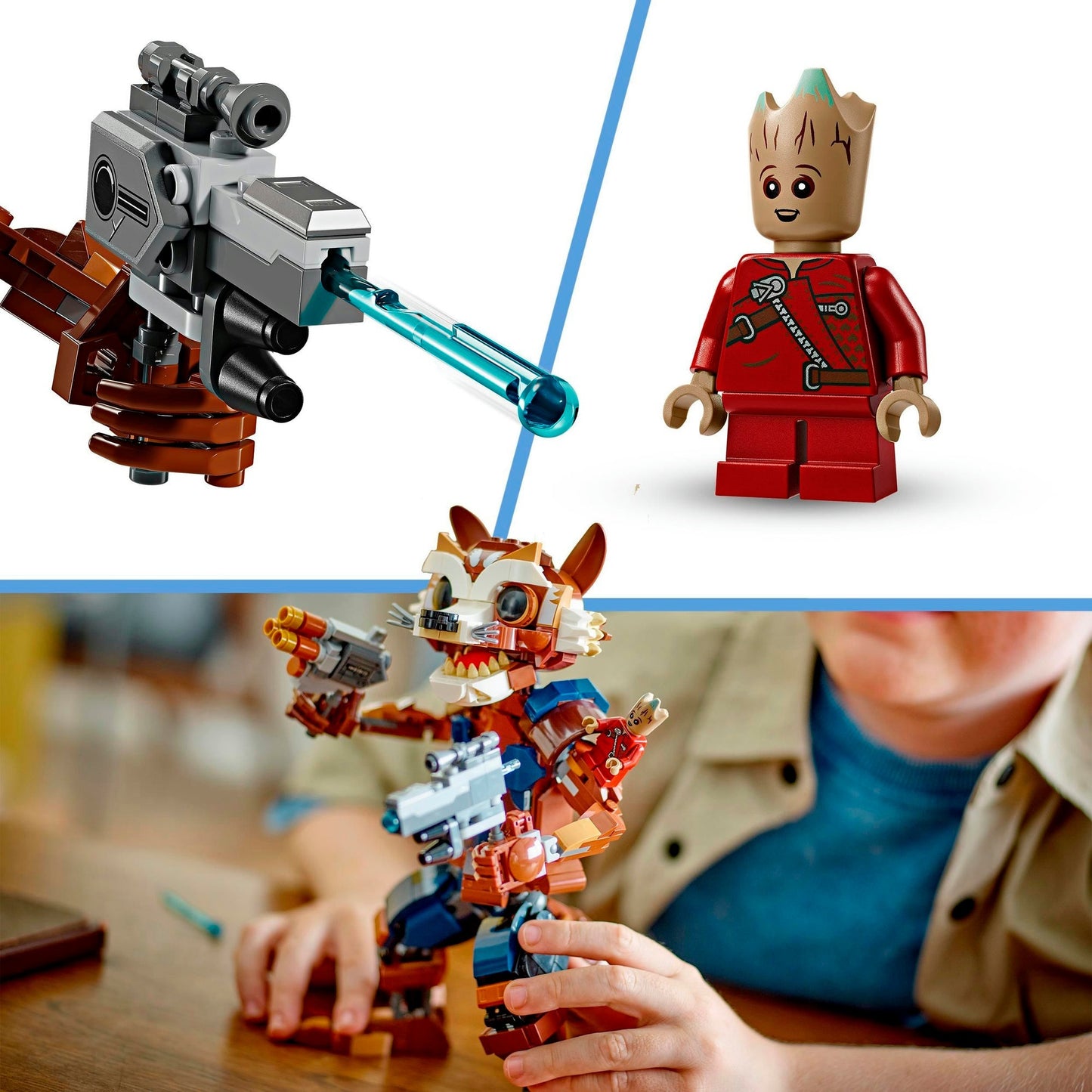 LEGO 76282 Marvel Super Heroes Rocket & Baby Groot, Konstruktionsspielzeug