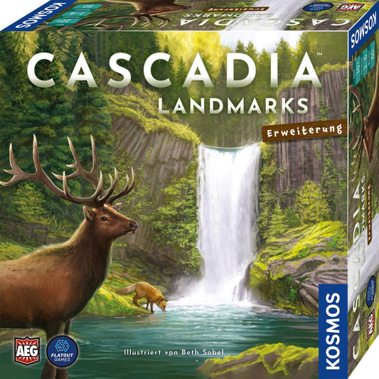 KOSMOS Cascadia Landmarks, Brettspiel