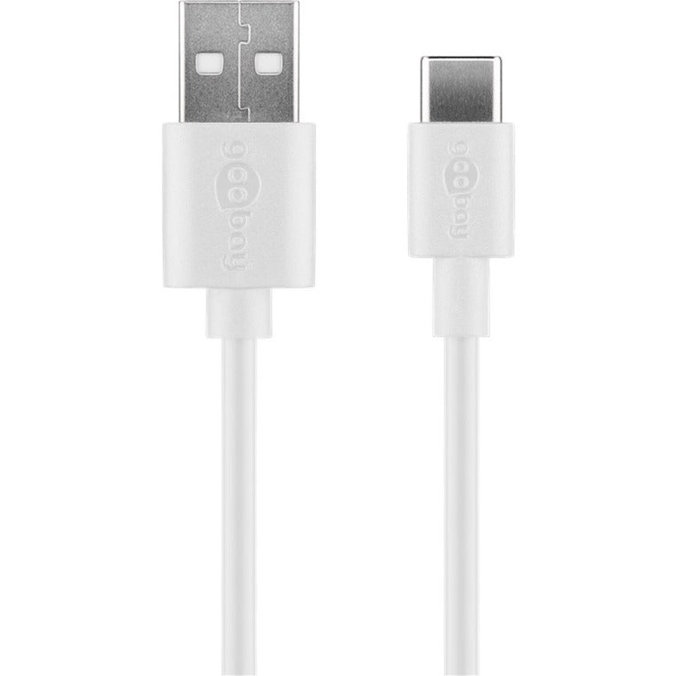 Goobay USB-C Ladeset 5 Watt (weiss, 1 Meter Kabel USB-A > USB-C)