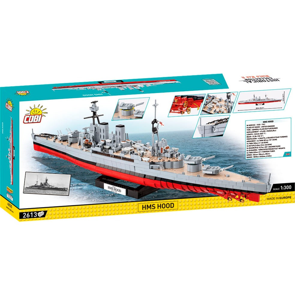 HMS HOOD, Konstruktionsspielzeug