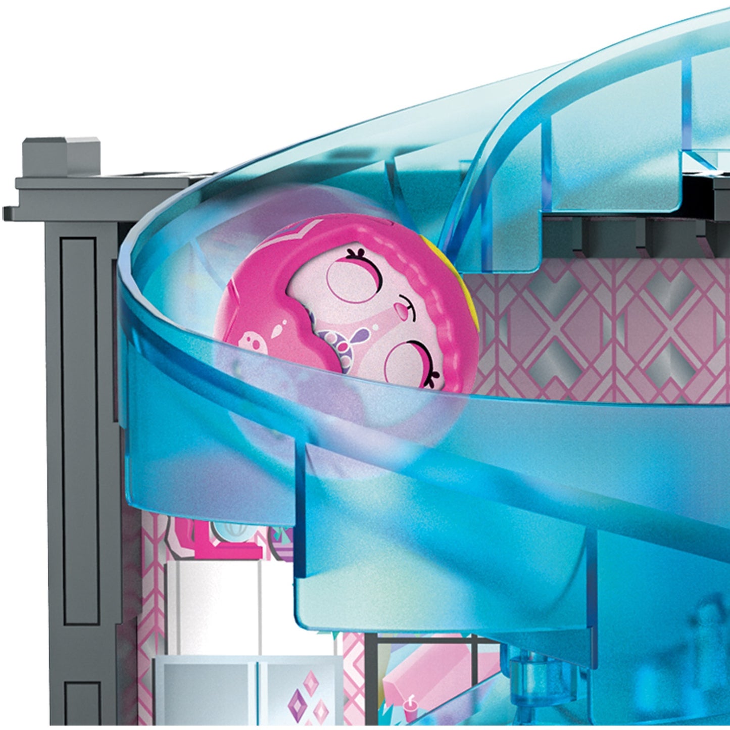 Spinmaster Zoobles wandelbares Spielset mit magischer Villa und Z-Girl