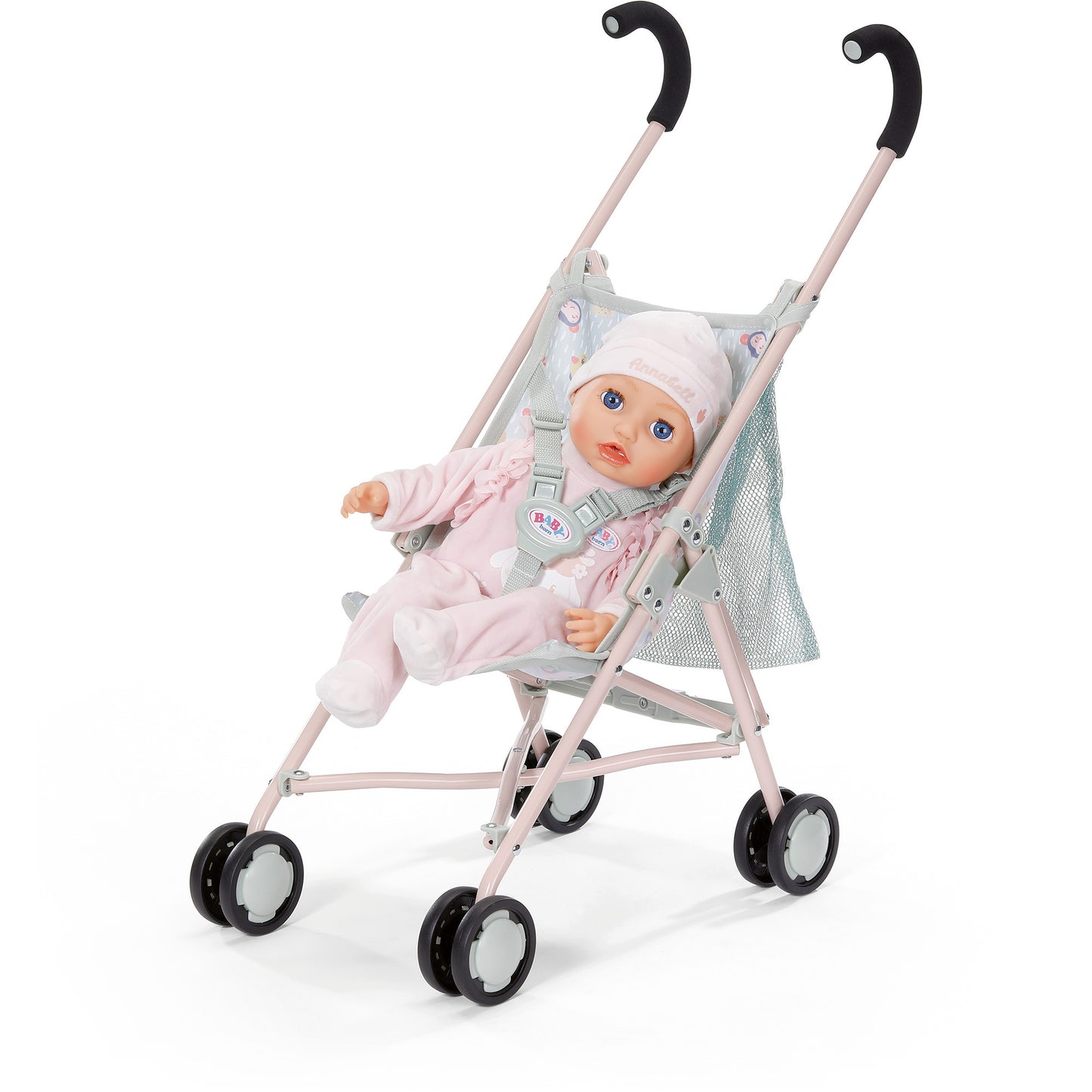 BABY born Kinderwagen mit Tasche Dschungel, Puppenwagen