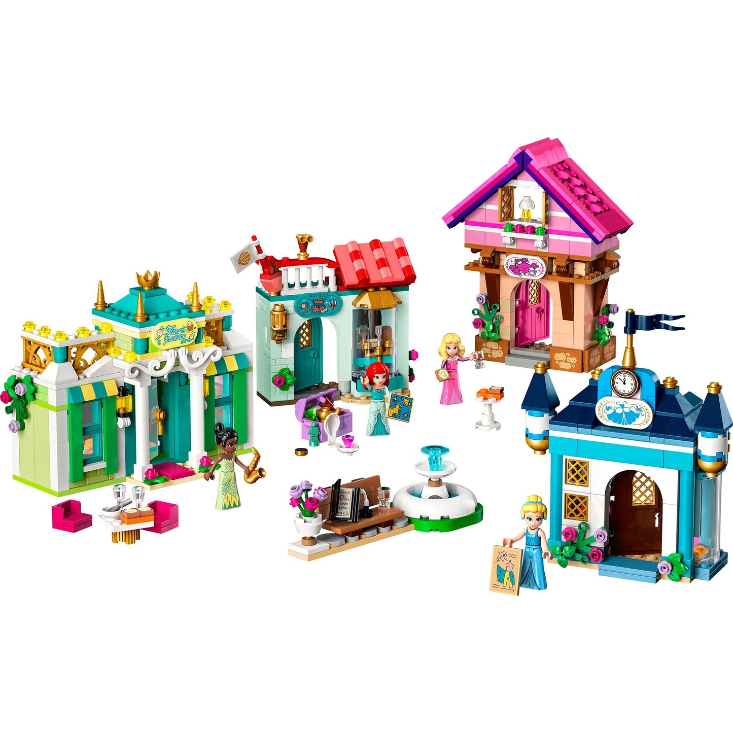 LEGO 43246 Disney Princess Disney Prinzessinnen Abenteuermarkt, Konstruktionsspielzeug