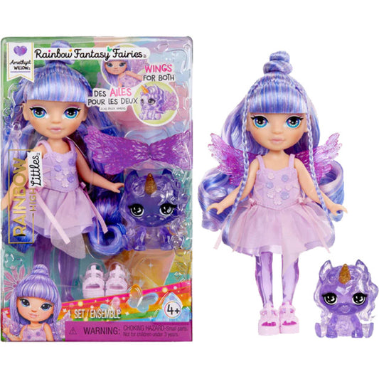 Rainbow High Littles Fantasy Fairies - Amethyst, Puppe