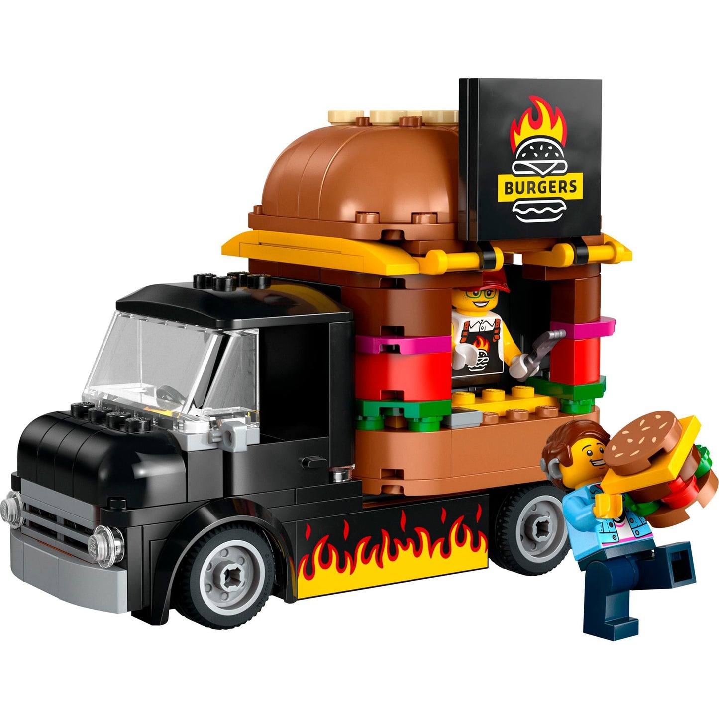 LEGO 60404 City Burger-Truck, Konstruktionsspielzeug