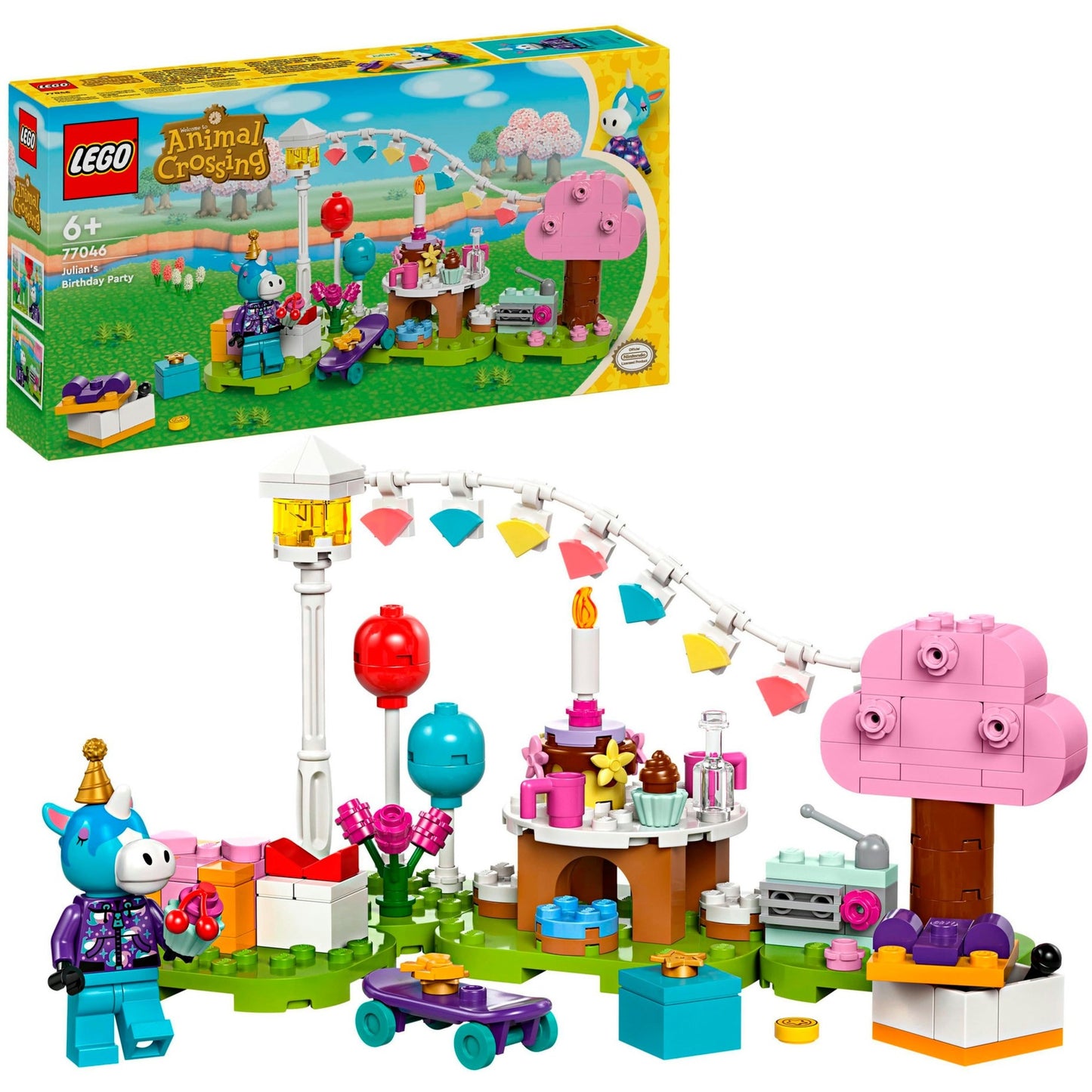 LEGO 77046 Animal Crossing Jimmys Geburtstagsparty, Konstruktionsspielzeug