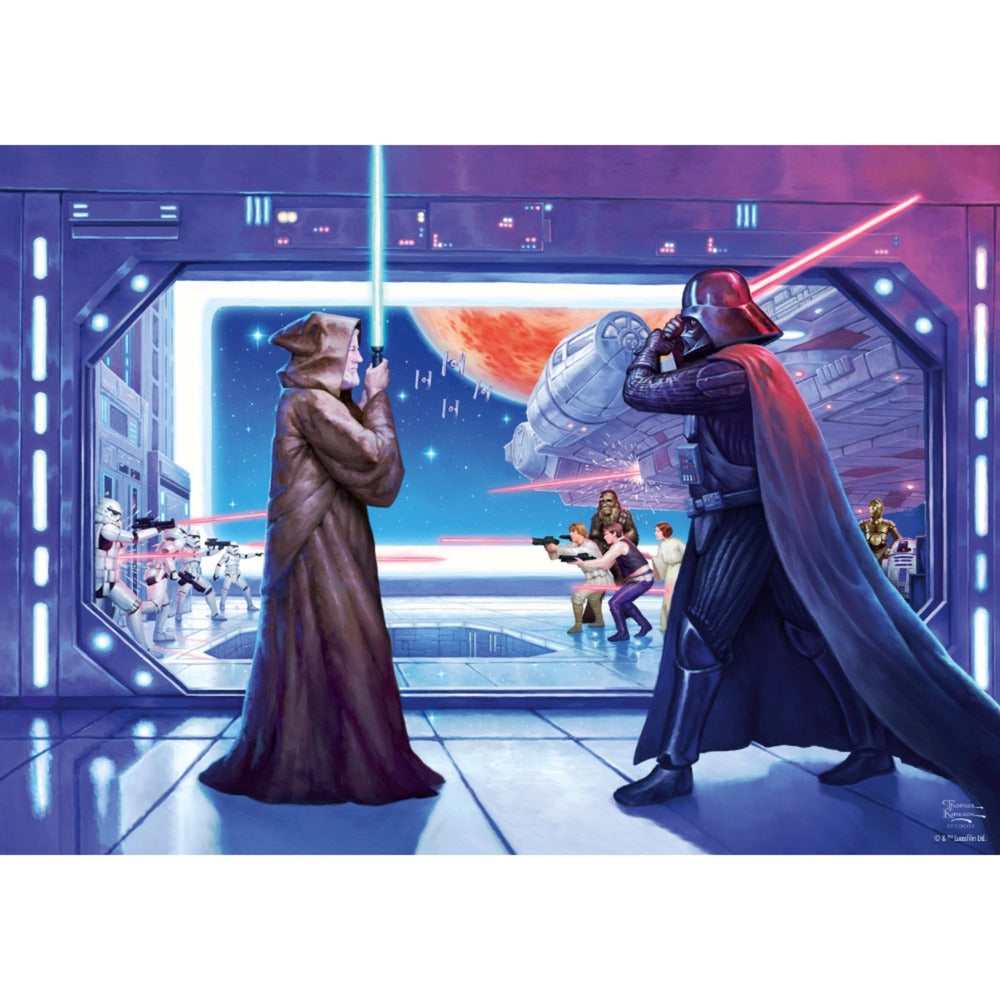 Schmidt Spiele Thomas Kinkade Studios: Star Wars - Obi Wan's letzter Kampf (1000 Teile)