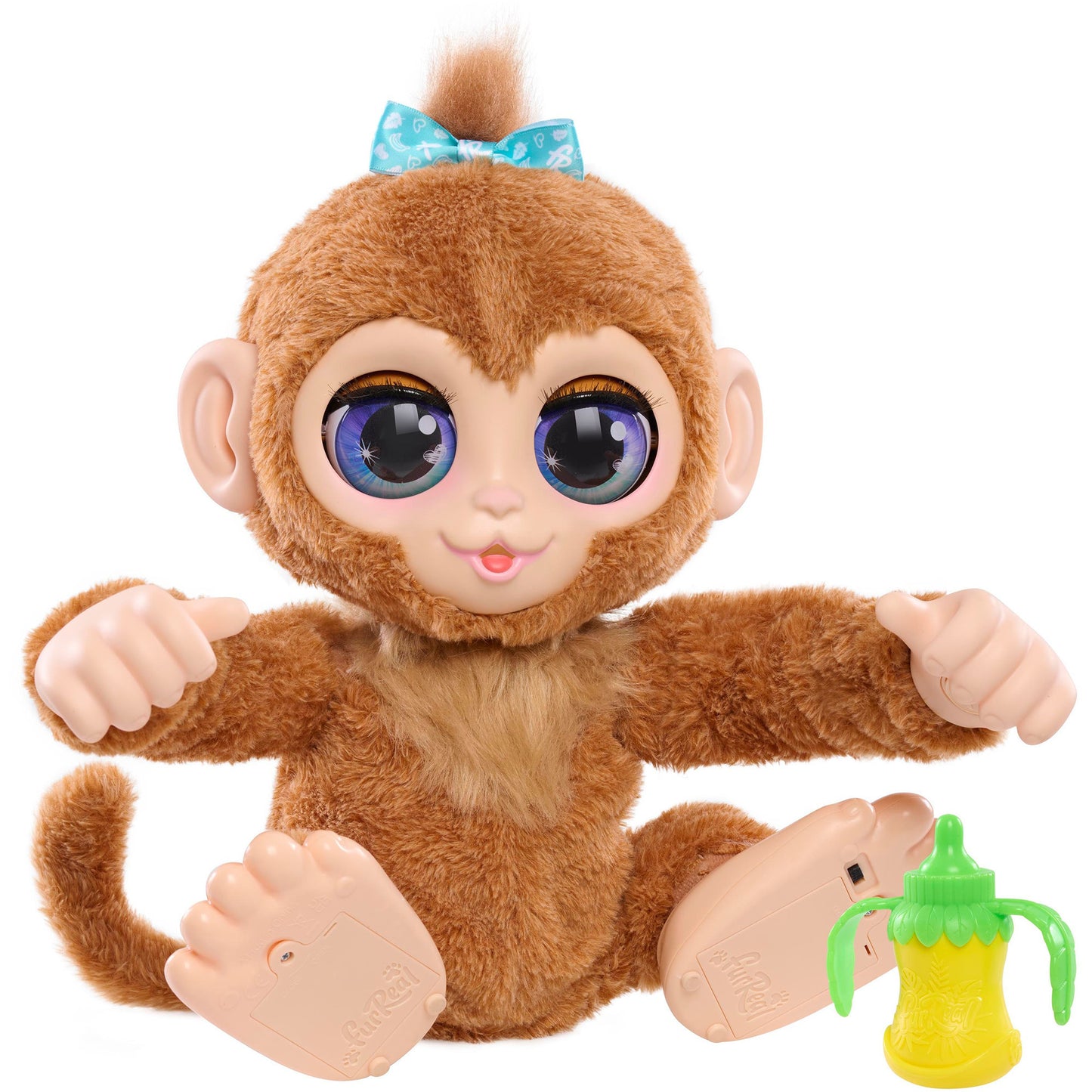 furReal Peanut laufender Affe mit Bewegungs- und Soundfunktion, Kuscheltier