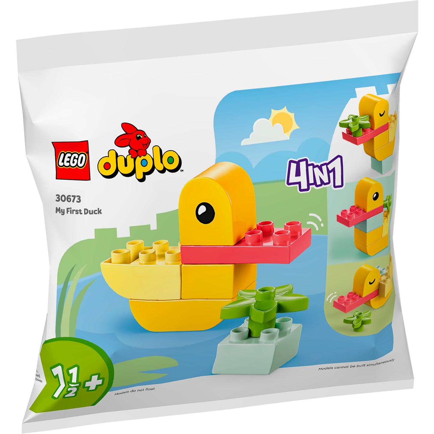 LEGO 30673 DUPLO Meine erste Ente, Konstruktionsspielzeug