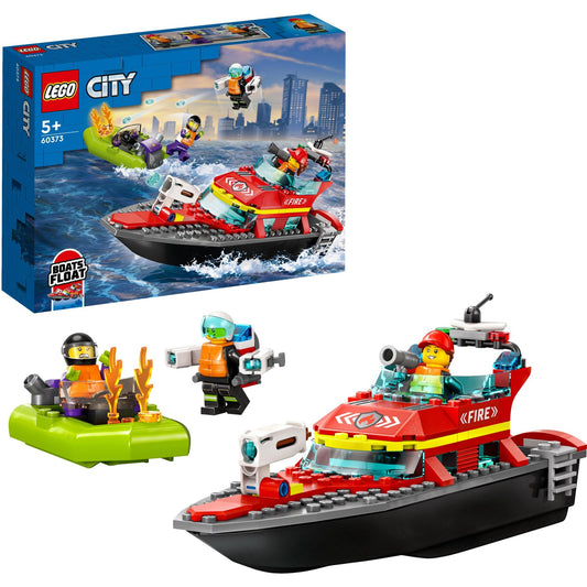 LEGO 60373 City Feuerwehrboot, Konstruktionsspielzeug