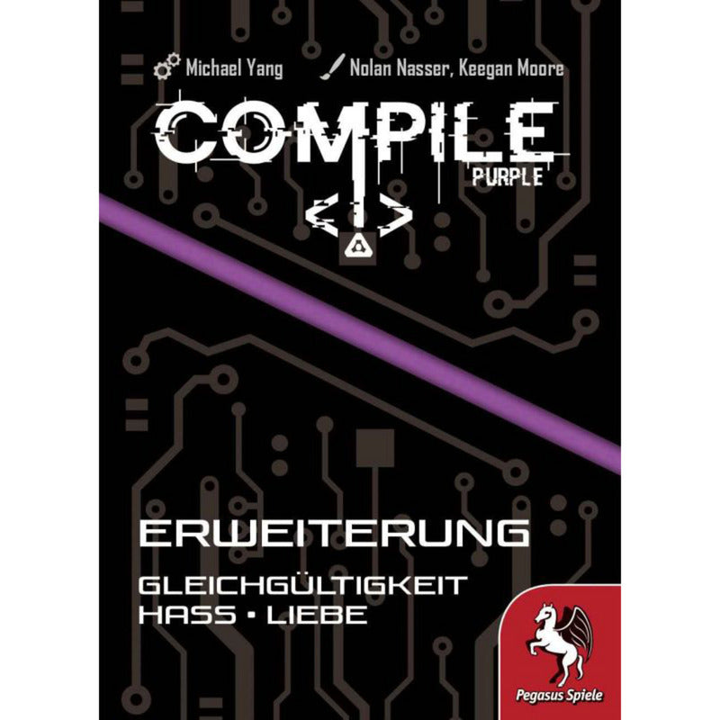 Compile (Purple Edition) Gleichgültigkeit Hass Liebe, Kartenspiel