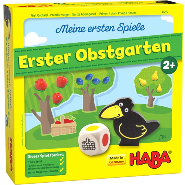 HABA Meine ersten Spiele - Erster Obstgarten, Würfelspiel