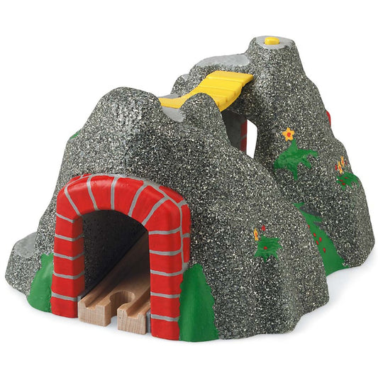 BRIO World Magischer Tunnel (grau/rot)