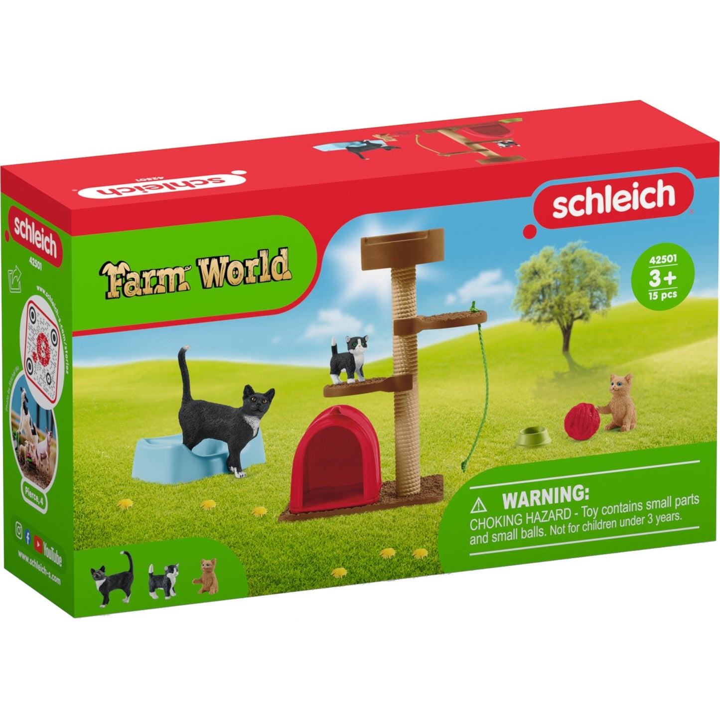 Schleich Farm World Spielspass für niedliche Katzen