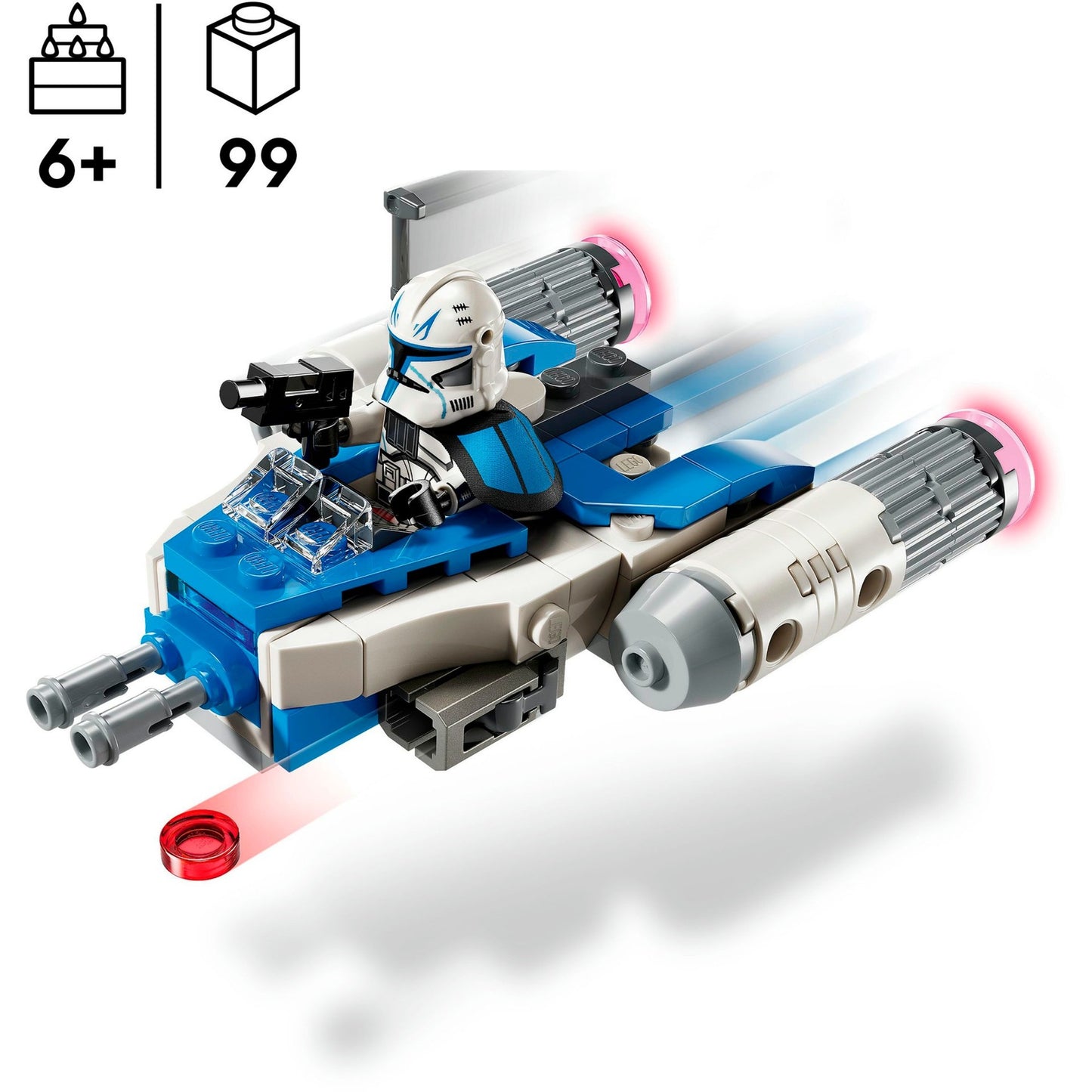 LEGO 75391 Star Wars Captain Rex Y-Wing Microfighter, Konstruktionsspielzeug