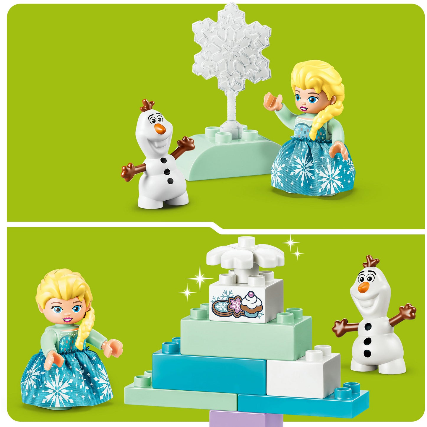 10462 DUPLO Disney Frozen Kreativbox mit Elsa und Olaf, Konstruktionsspielzeug