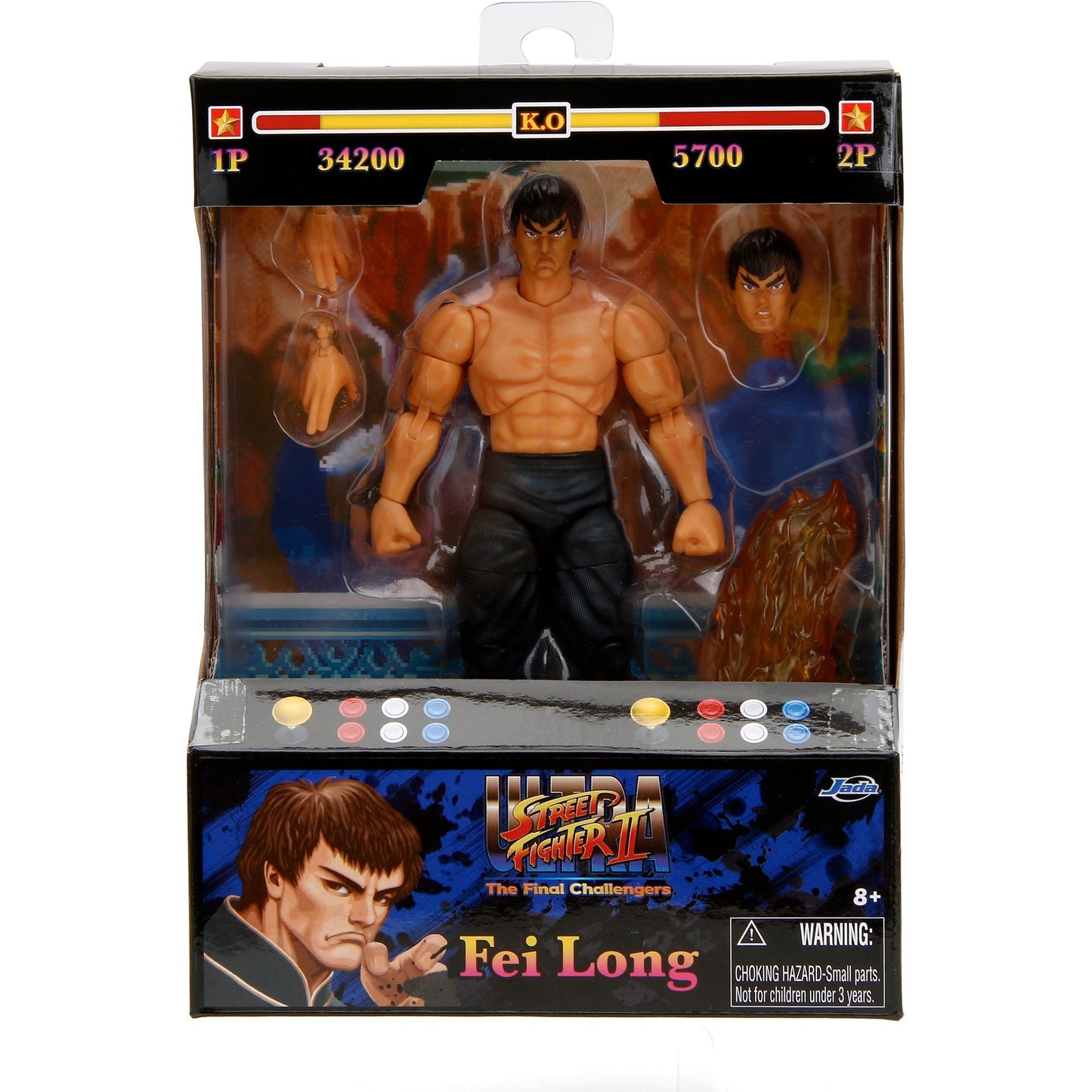 Jada Toys Street Fighter ll - Fei-Long