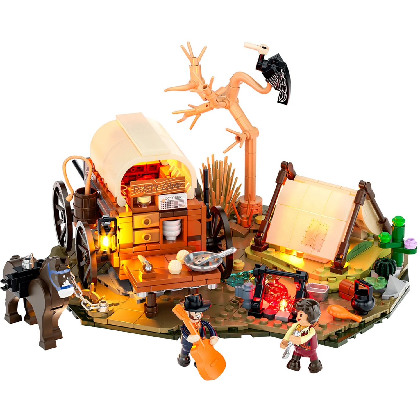 Cowboy-Camp, Konstruktionsspielzeug