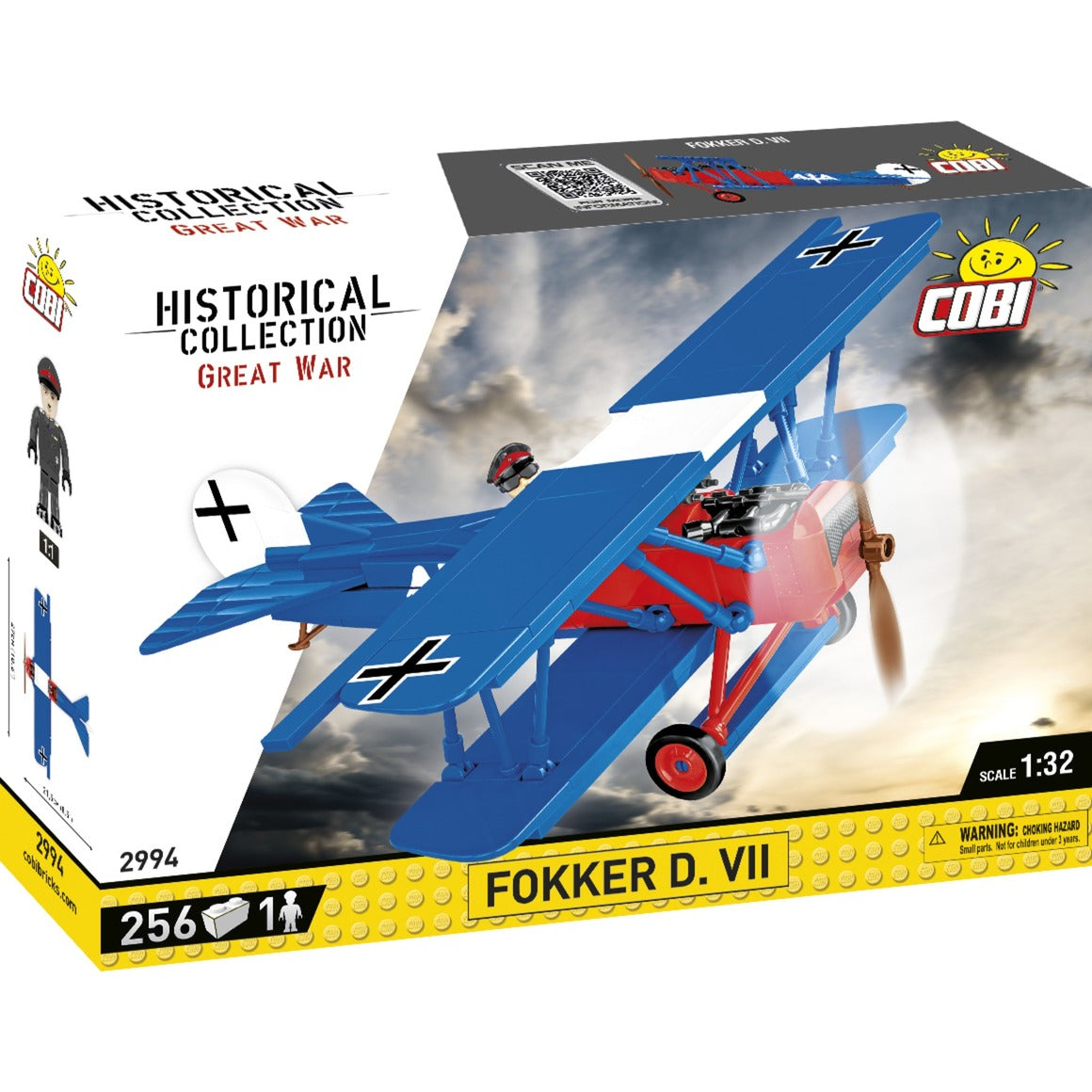 Fokker D.VII, Konstruktionsspielzeug