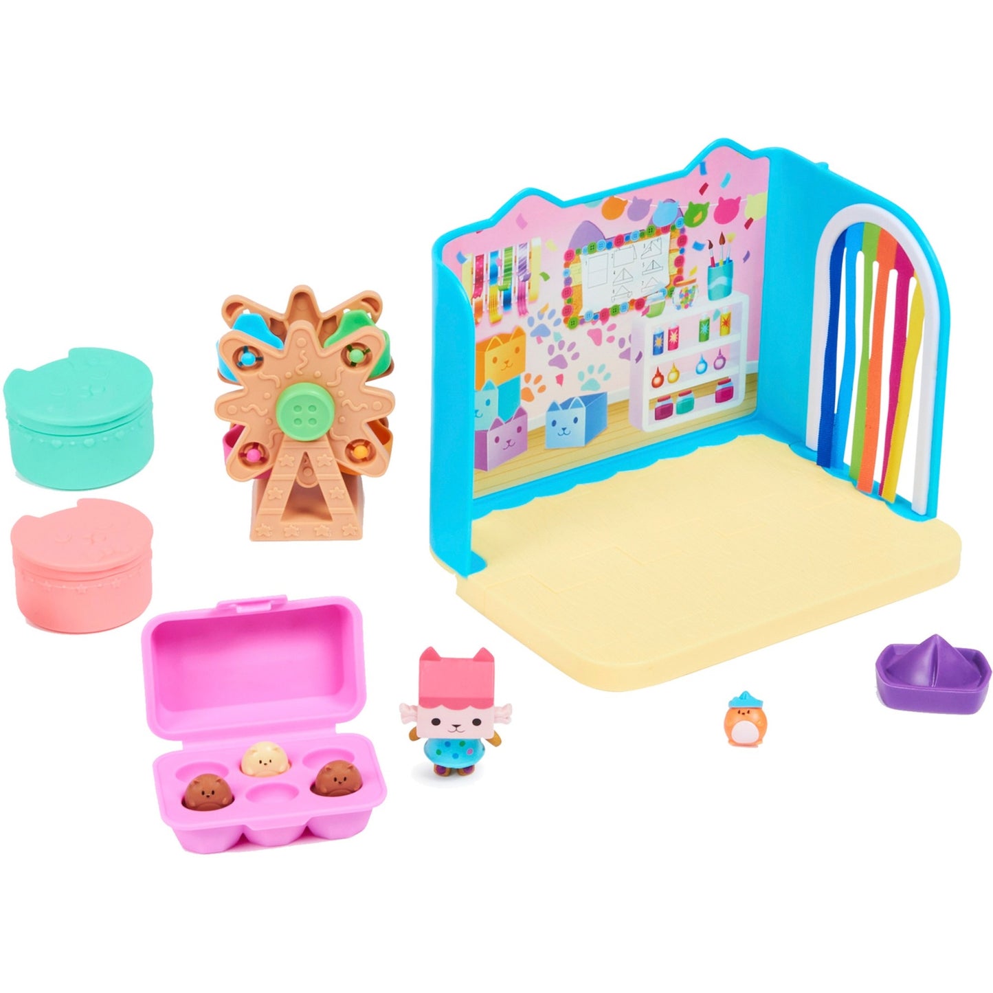 Spinmaster Gabby's Dollhouse Deluxe Raum - Craft-a-riffic-Room