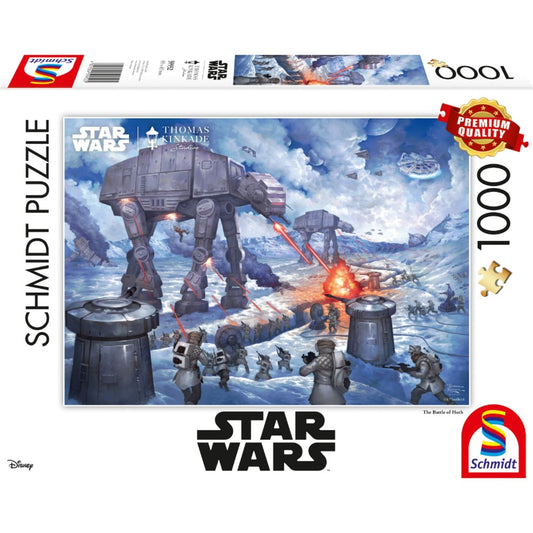 Schmidt Spiele Thomas Kinkade Studios: Star Wars - Die Schlacht von Hoth (1000 Teile)