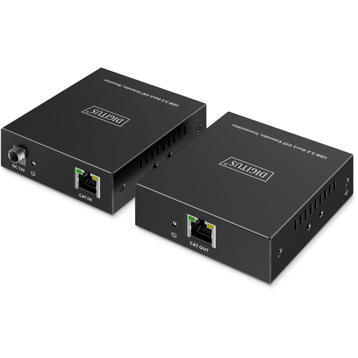 USB 3.2 Gen1 CAT Extender-Set, 5Gbps, 100 Meter, USB-Extender
