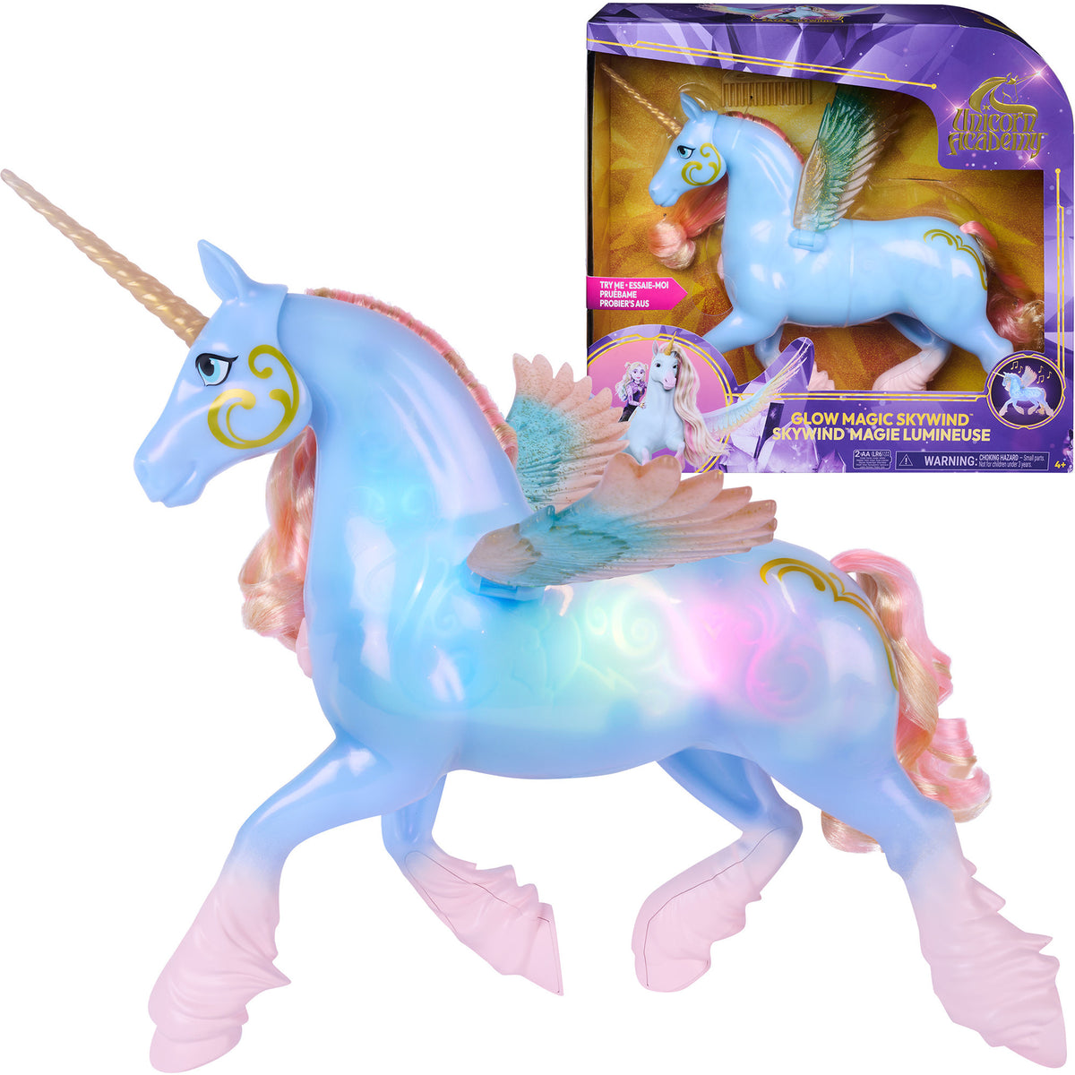 Unicorn Academy - Glow Magic Skywind, Spielfigur