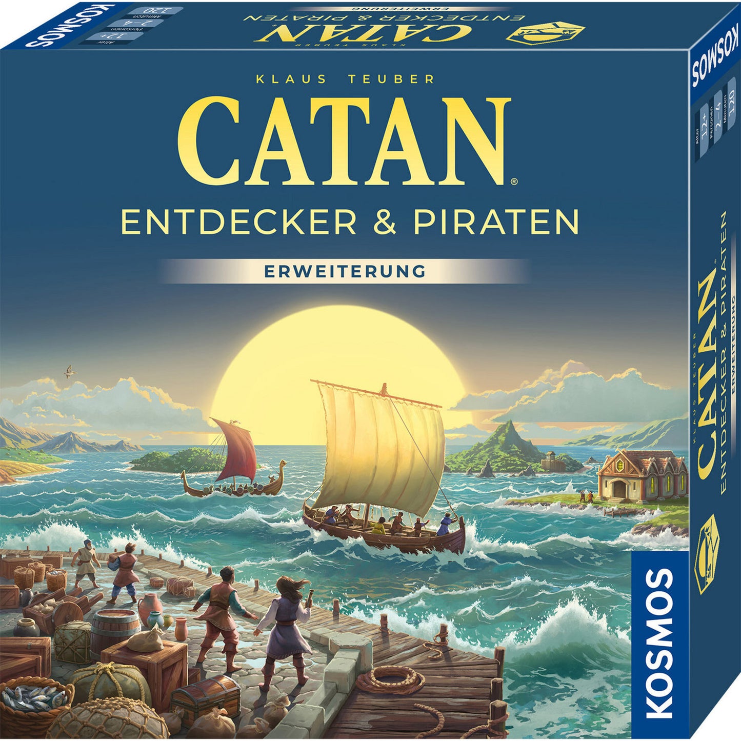 CATAN - Entdecker & Piraten, Brettspiel