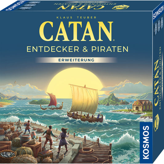 CATAN - Entdecker & Piraten, Brettspiel