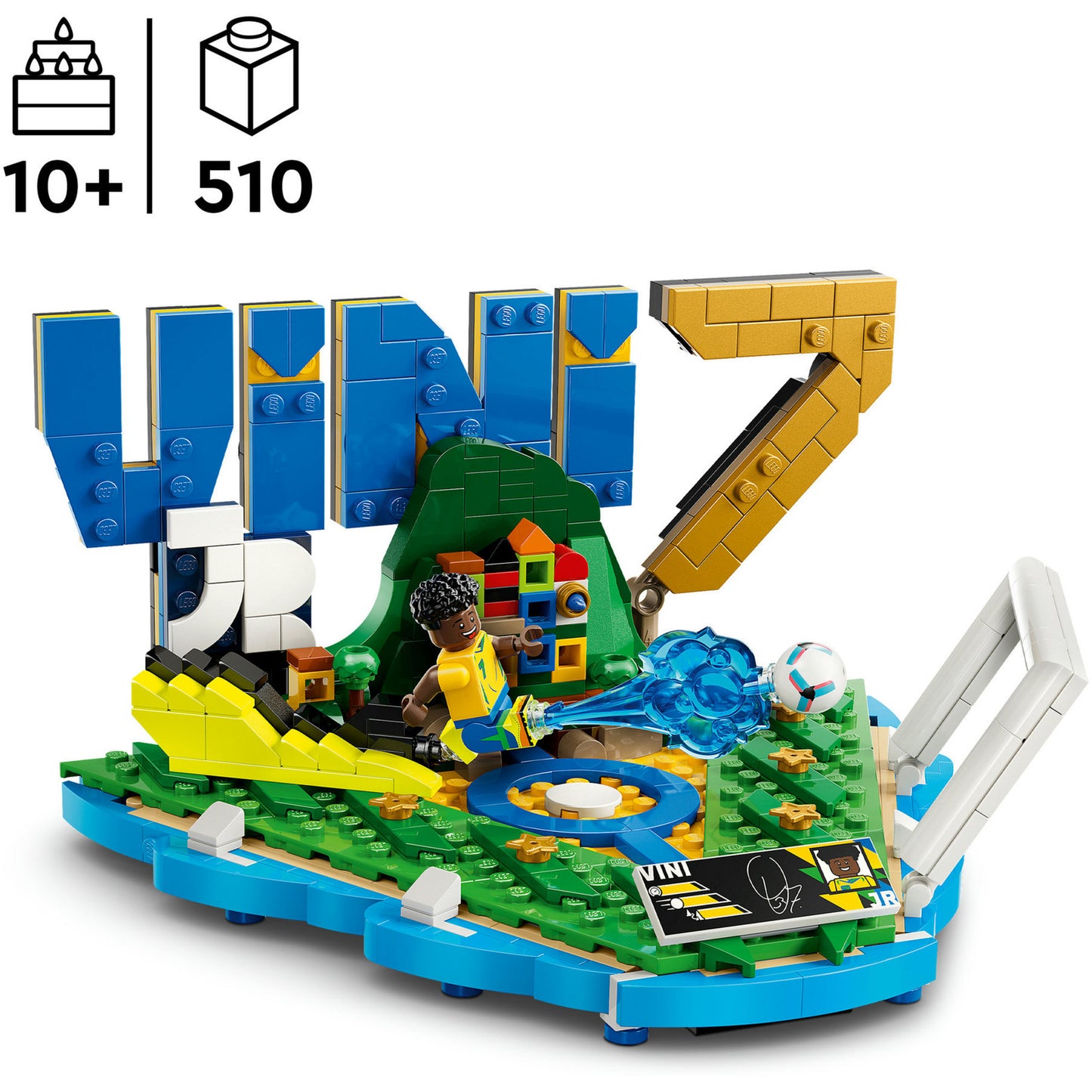 43027 Editions Vini Jr. - Fussball-Highlights, Konstruktionsspielzeug