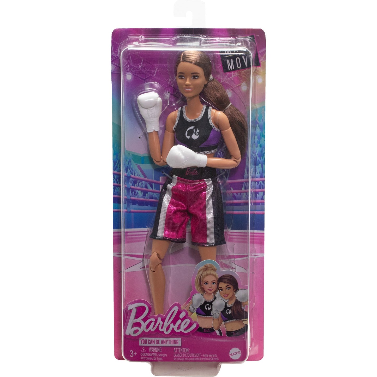 Barbie Barbie Made to Move Boxerin-Puppe