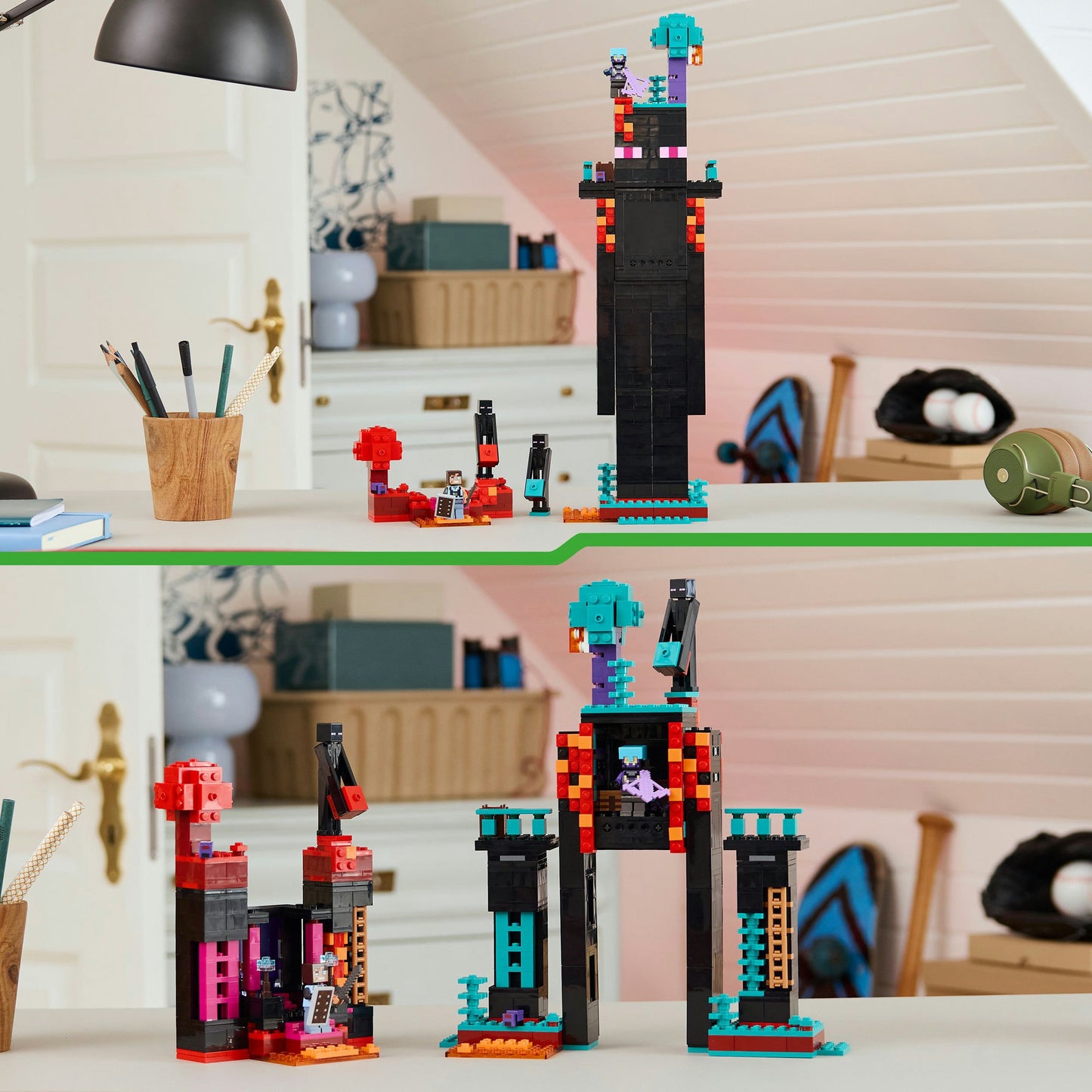 21279 Minecraft Der Enderman-Turm, Konstruktionsspielzeug