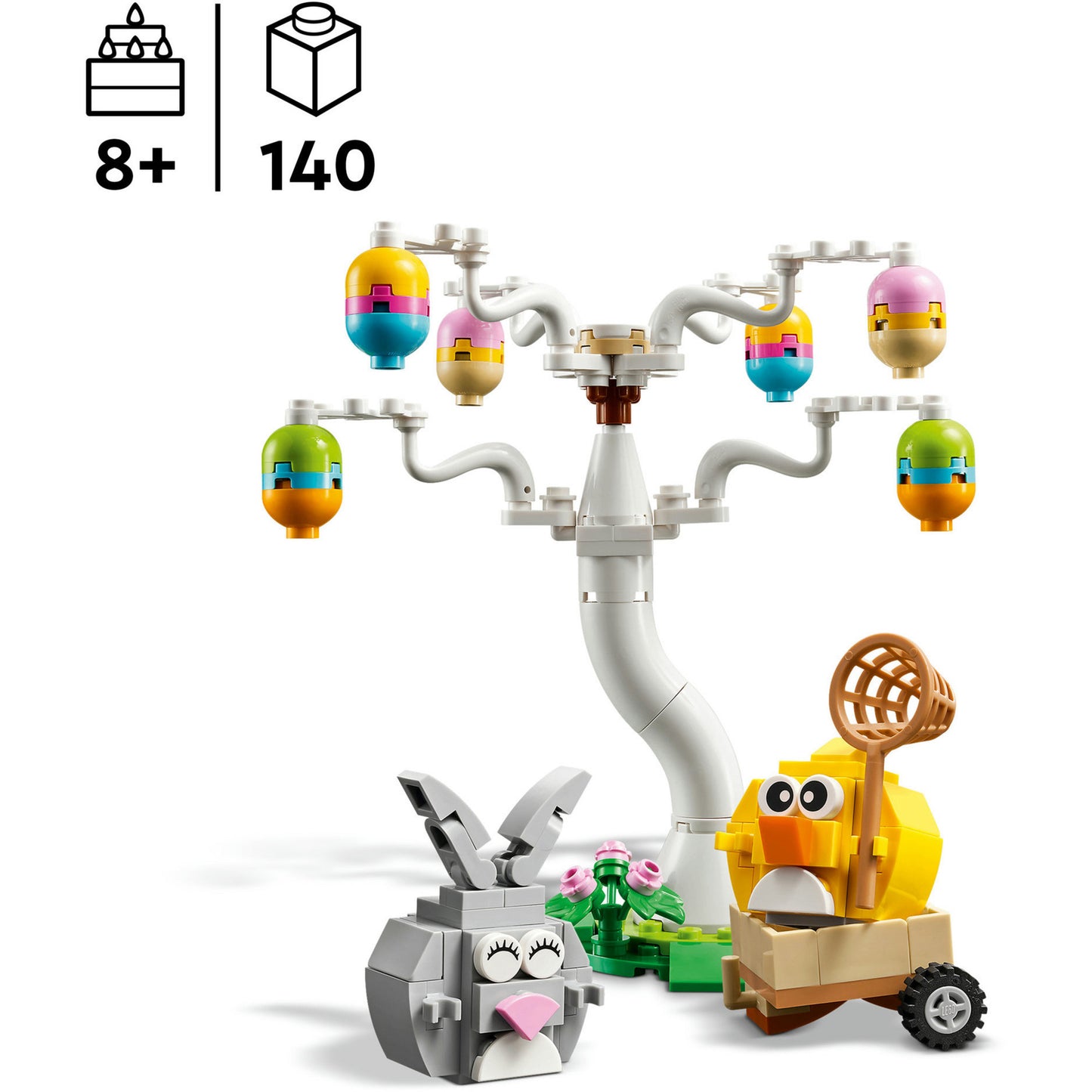 40808 Osterhase und Ostereiersuche, Konstruktionsspielzeug