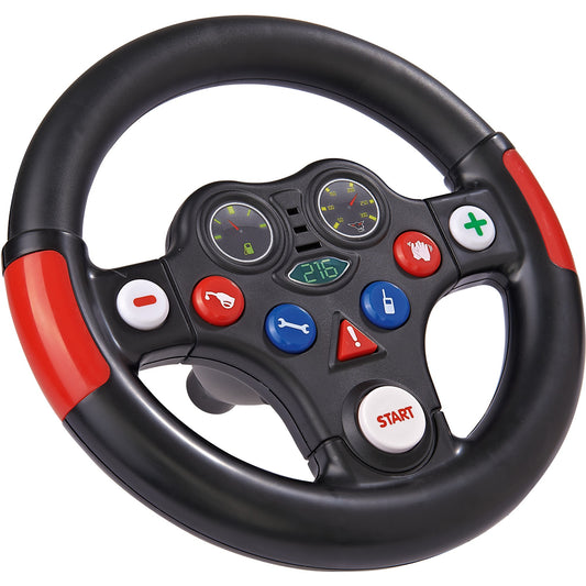 BIG Racing Sound Wheel (schwarz/rot)