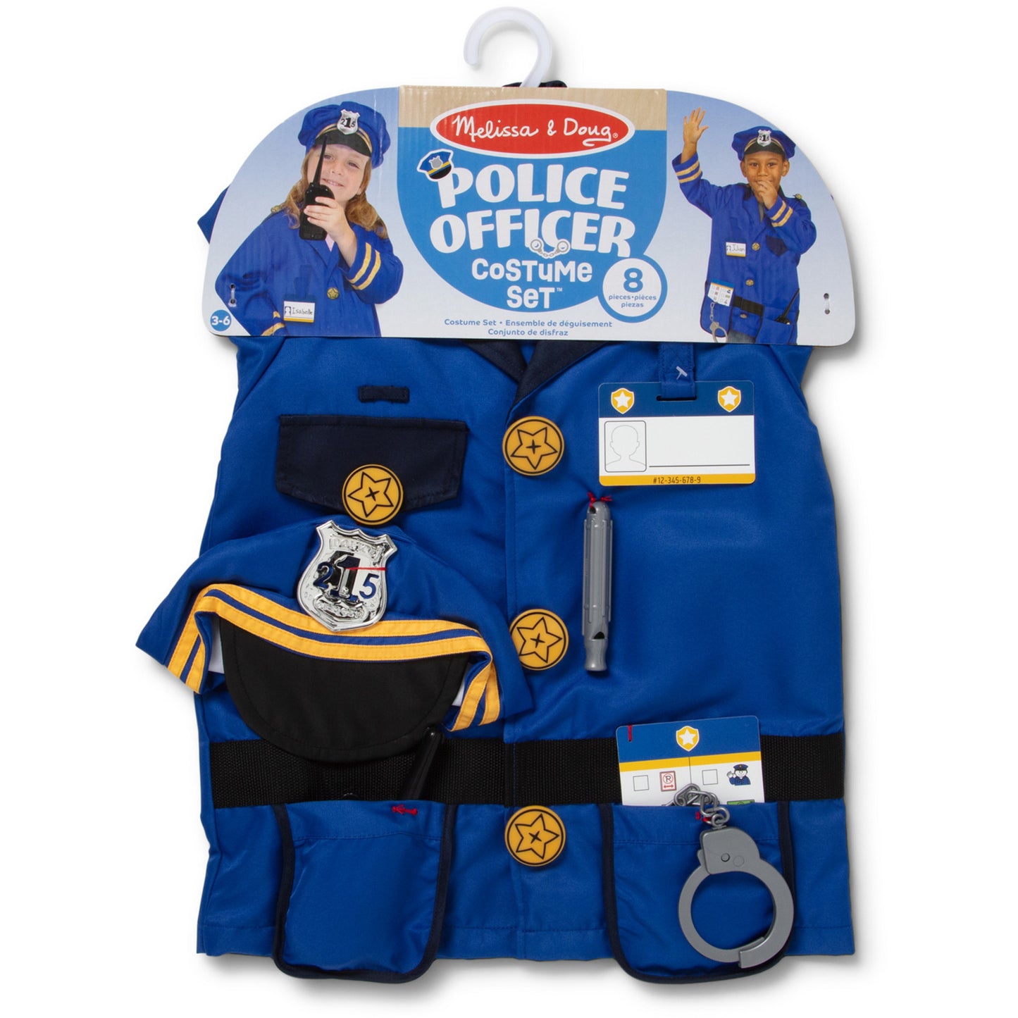 Melissa & Doug - Polizei Kostüm, Rollenspiel