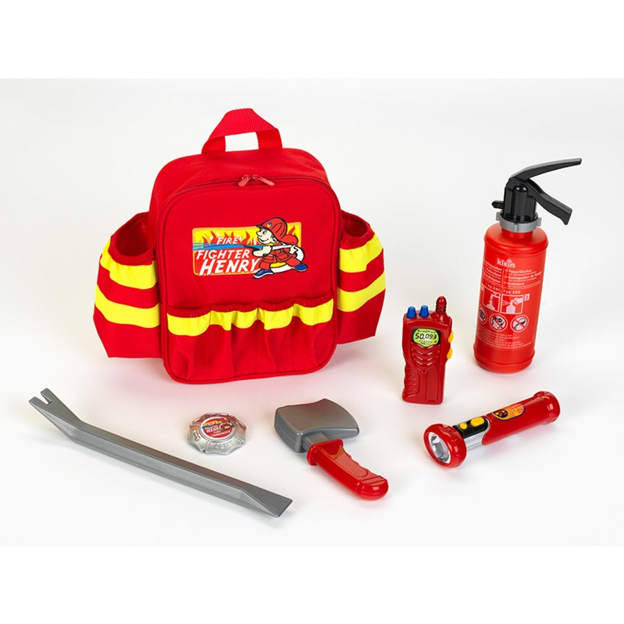 Theo Klein Fire Fighter Henry Feuerwehr-Rucksack