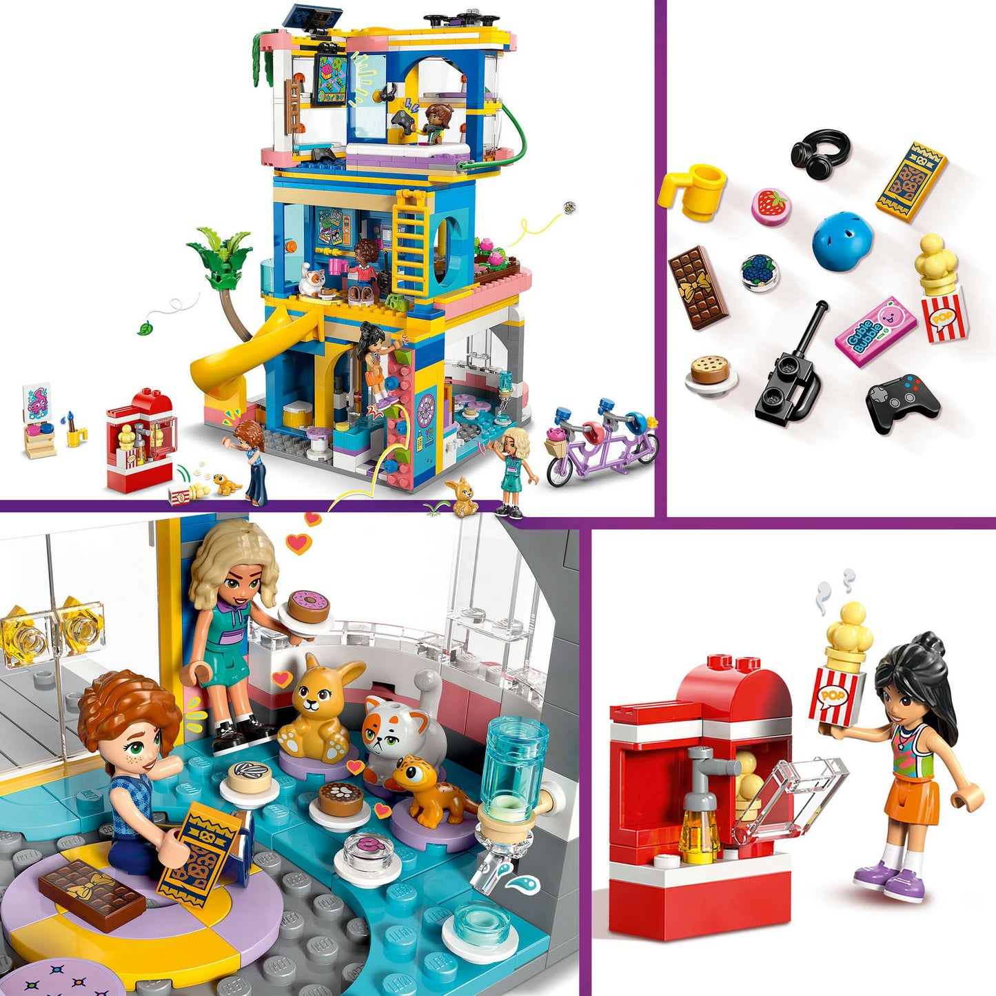 42689 Friends Heartlake City Freundschafts-Clubhaus, Konstruktionsspielzeug