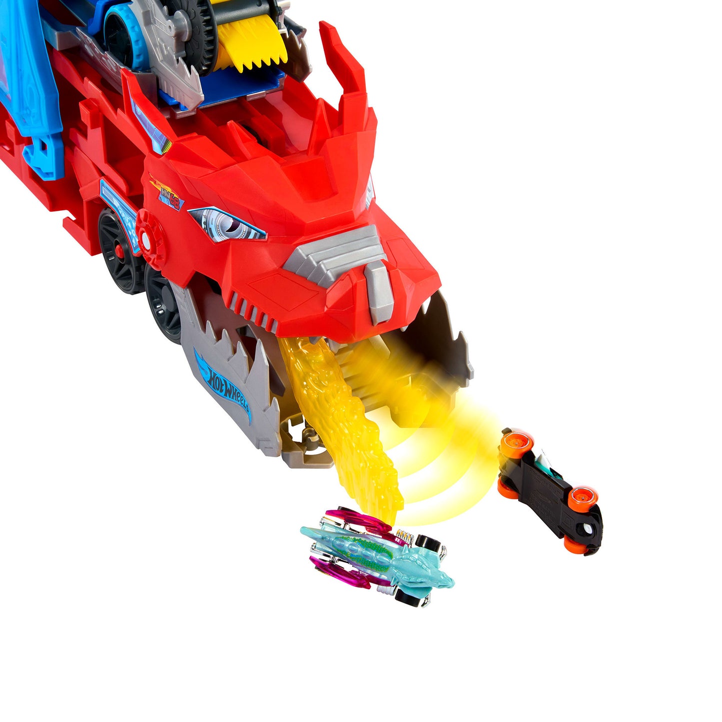 City Ultimativer 2-in-1 Drachen Transporter, Spielfahrzeug