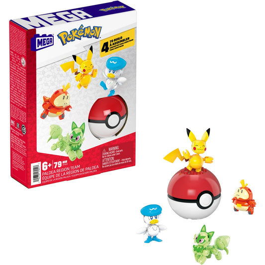 Mattel MEGA Pokémon Paldea Region Team, Konstruktionsspielzeug