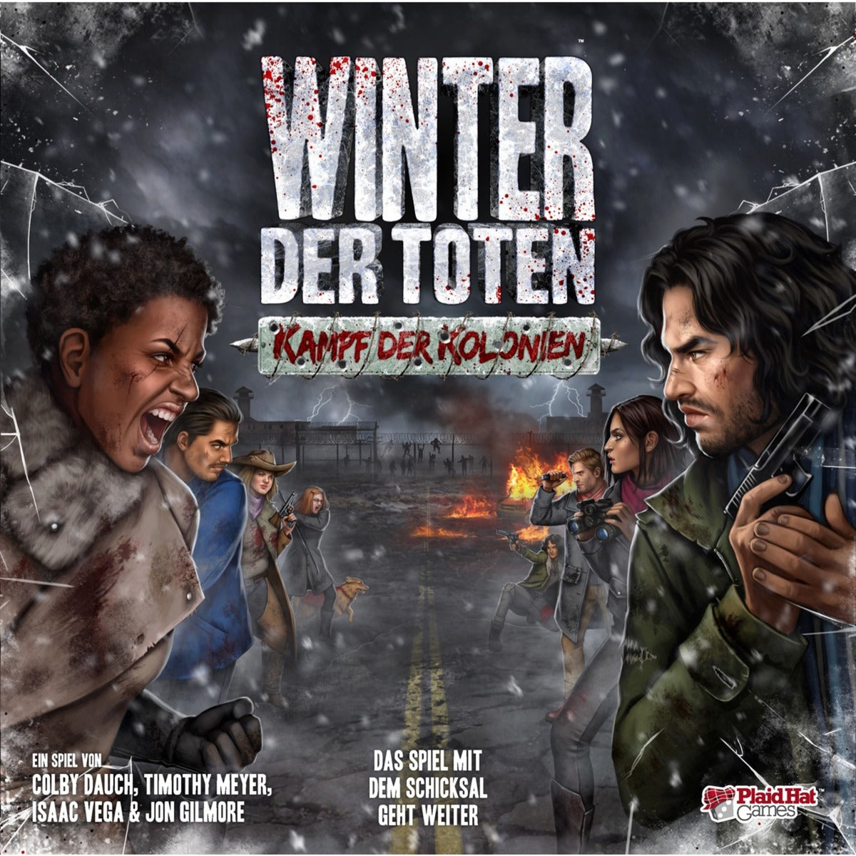 Asmodee Winter der Toten - Kampf der Kolonien, Brettspiel