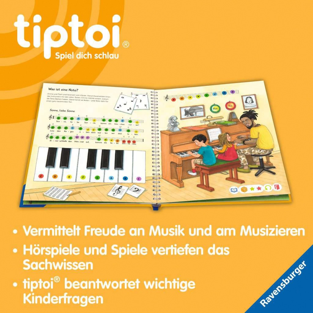 Ravensburger tiptoi Wieso? Weshalb? Warum? Wir entdecken die Musik