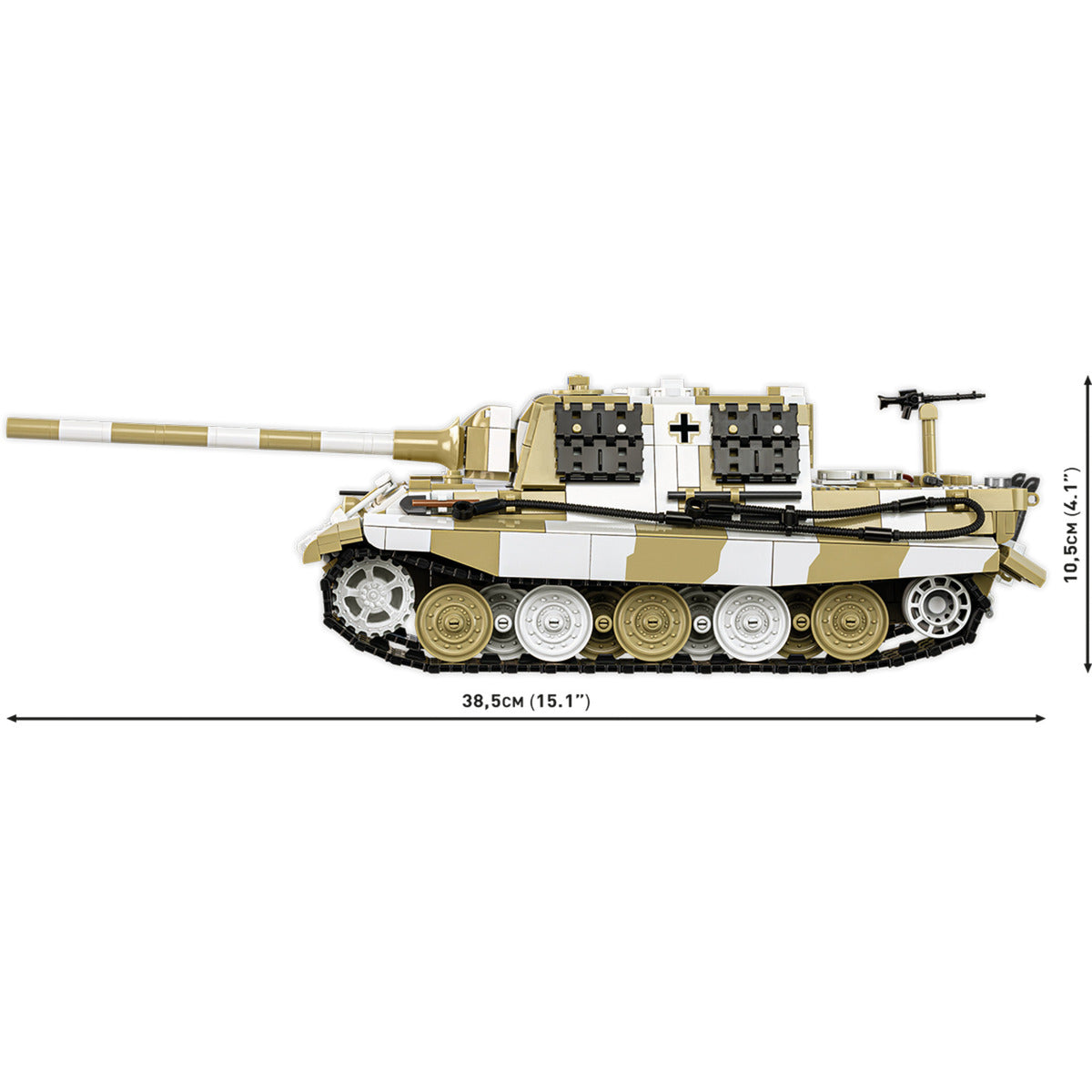 Panzerjäger TIGER Ausf. B Jagdtiger, Konstruktionsspielzeug