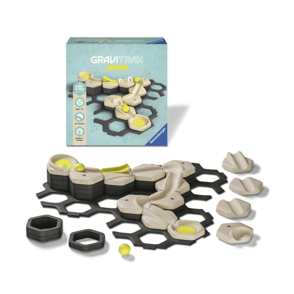 Ravensburger GraviTrax Junior Starter-Set S Start & Run, Bahn